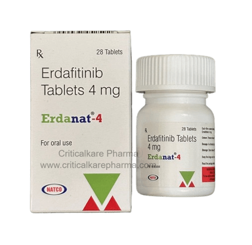 Erdanat Erdafitinib 4mg Tablets 28's