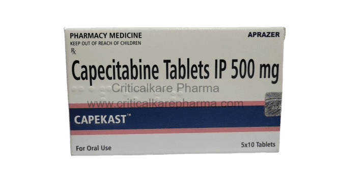 Capekast Capecitabine 500mg Tablets 10's
