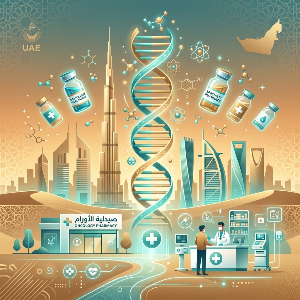 Cancer medicine delivery to UAE