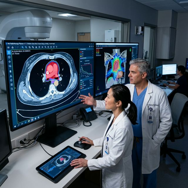 AI Assisted Radiotherapy Precision Targeting for Better Outcomes