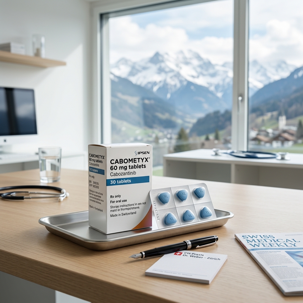 Cabotyx Cabozantinib 60mg Sourcing Swissmedic Regulations and Renal Cell Carcinoma Care in Switzerland 2026