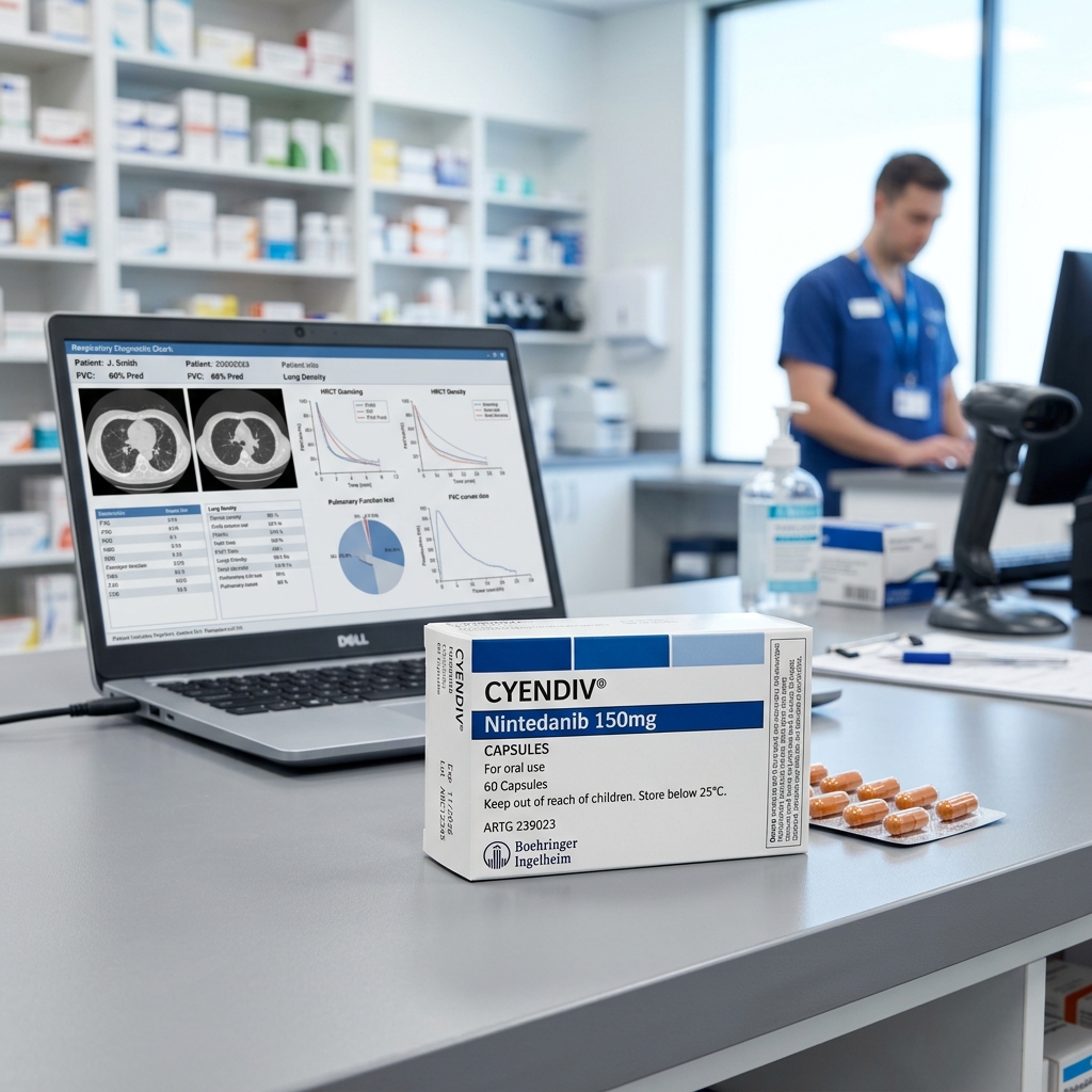 Cyendiv Nintedanib 150mg Sourcing TGA Regulations and Idiopathic Pulmonary Fibrosis Care in Australia 2026