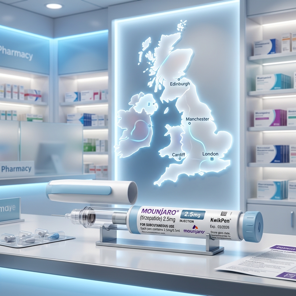 Mounjaro Tirzepatide 2.5mg KwikPen Sourcing MHRA Regulations and Weight Loss Care in the UK 2026