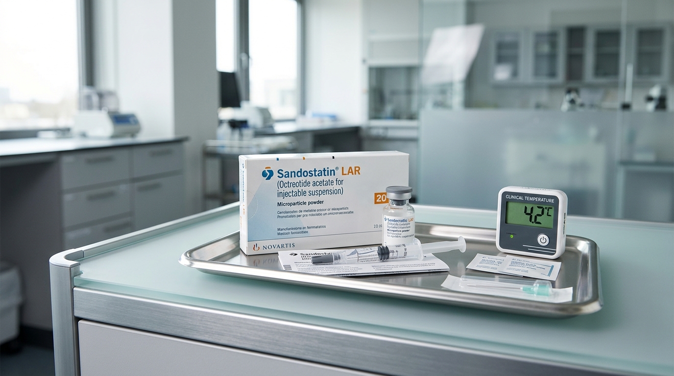 Sandostatin LAR Octreotide Acetate Depot Clinical Review Neuroendocrine Tumors Acromegaly and Global Sourcing Guide 2026